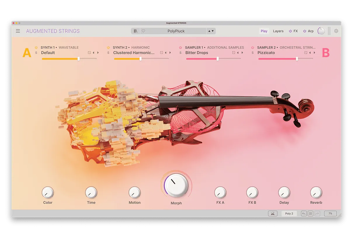 Augmented STRINGS