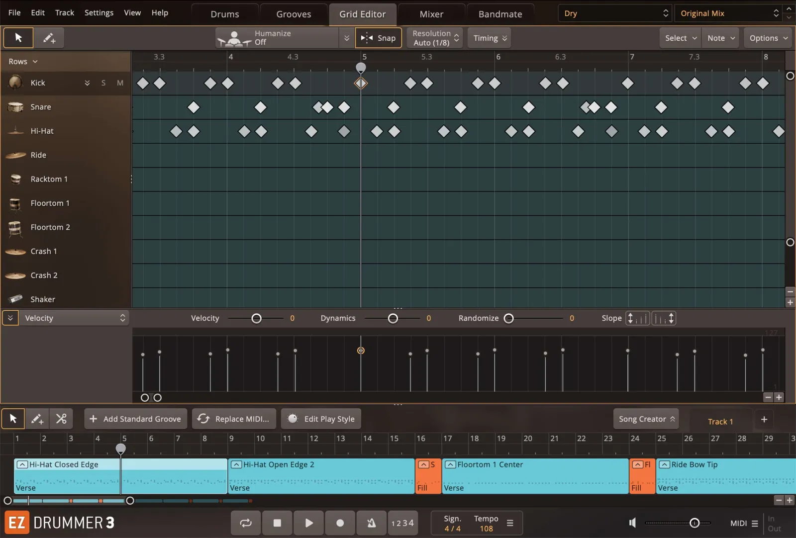 Basic Beats MIDI