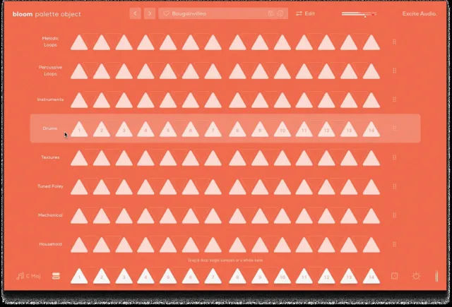 Bloom Palette Object