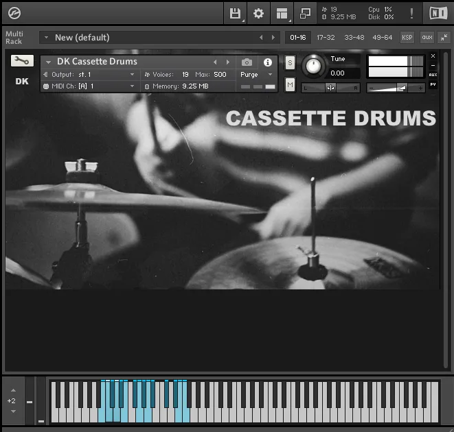 Cassette Drums