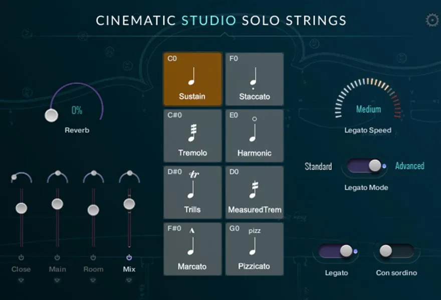 Cinematic Studio Solo Strings