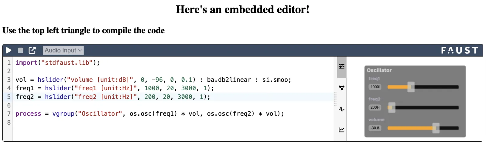 Faust Compiler
