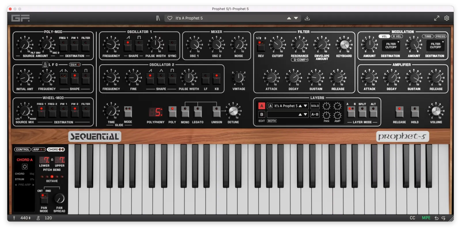 GForce - Prophet 5