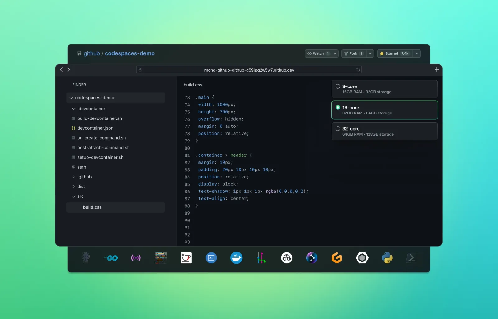 GitHub Codespaces