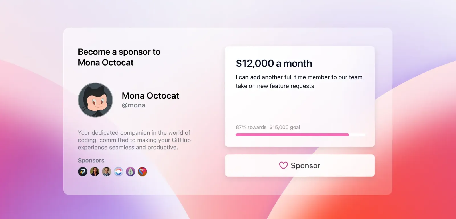 GitHub Sponsors