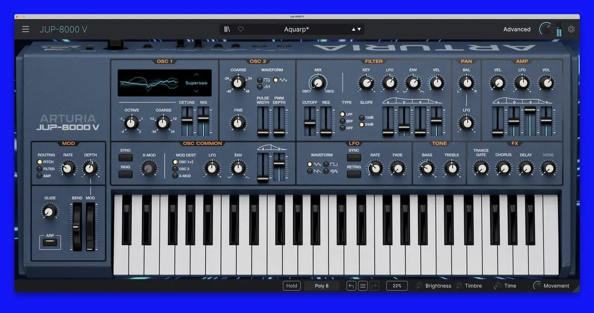Jup-8000 V