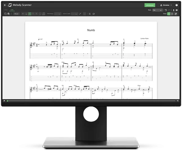 Melody Scanner
