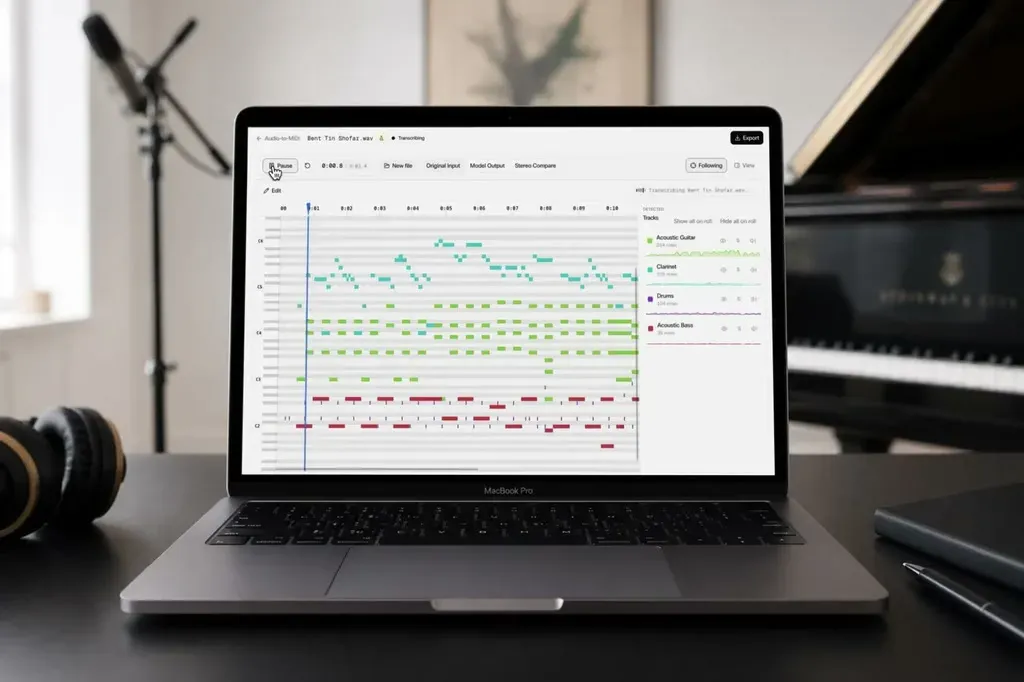Mirelo Audio-to-MIDI