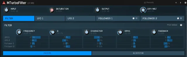 MTurboFilter