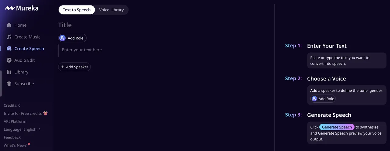 Mureka AI Voice Music Generator