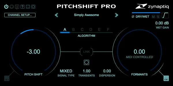 PITCHSHIFT