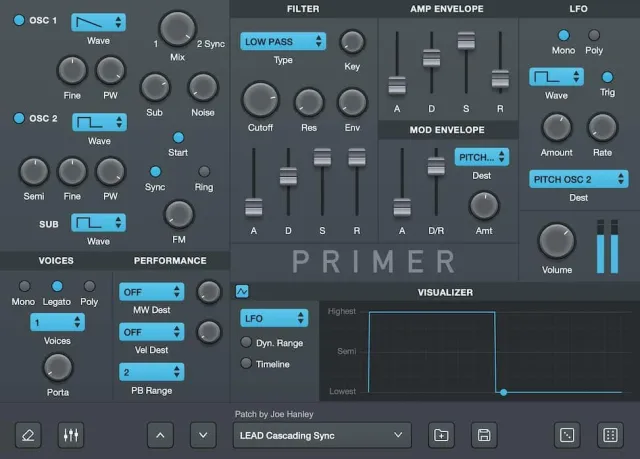 Primer Synthesizer