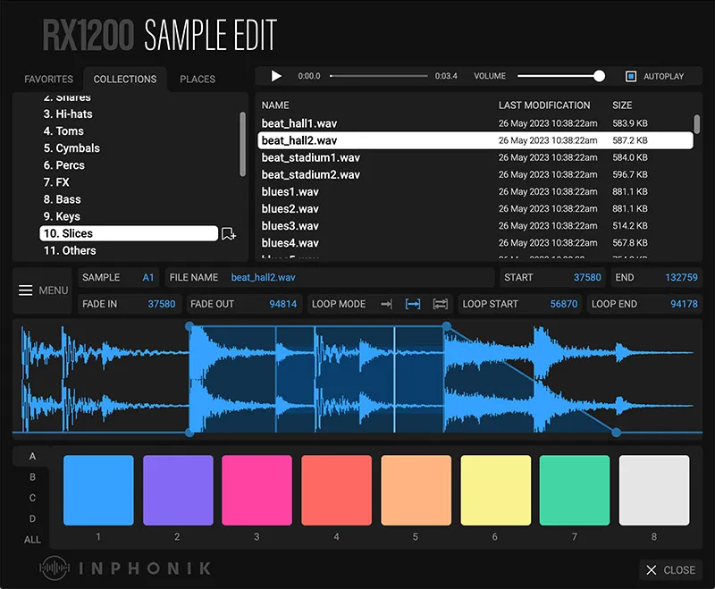 RX1200 12-bit Sampler Instrument