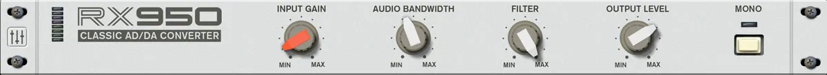 RX950 Classic AD/DA Converter