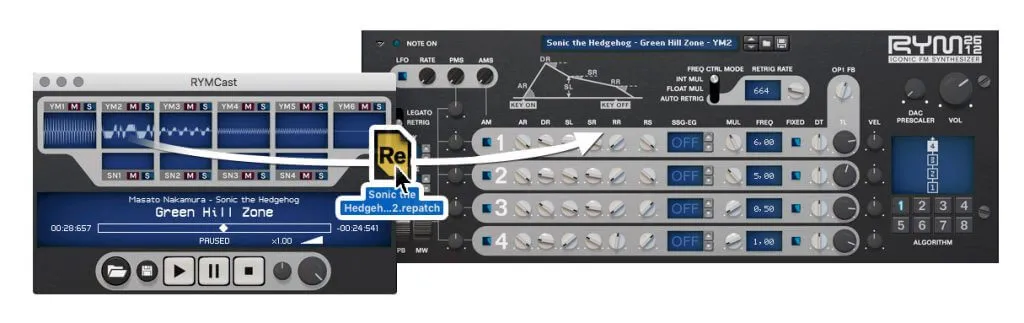 RYMCast Genesis VGM Player