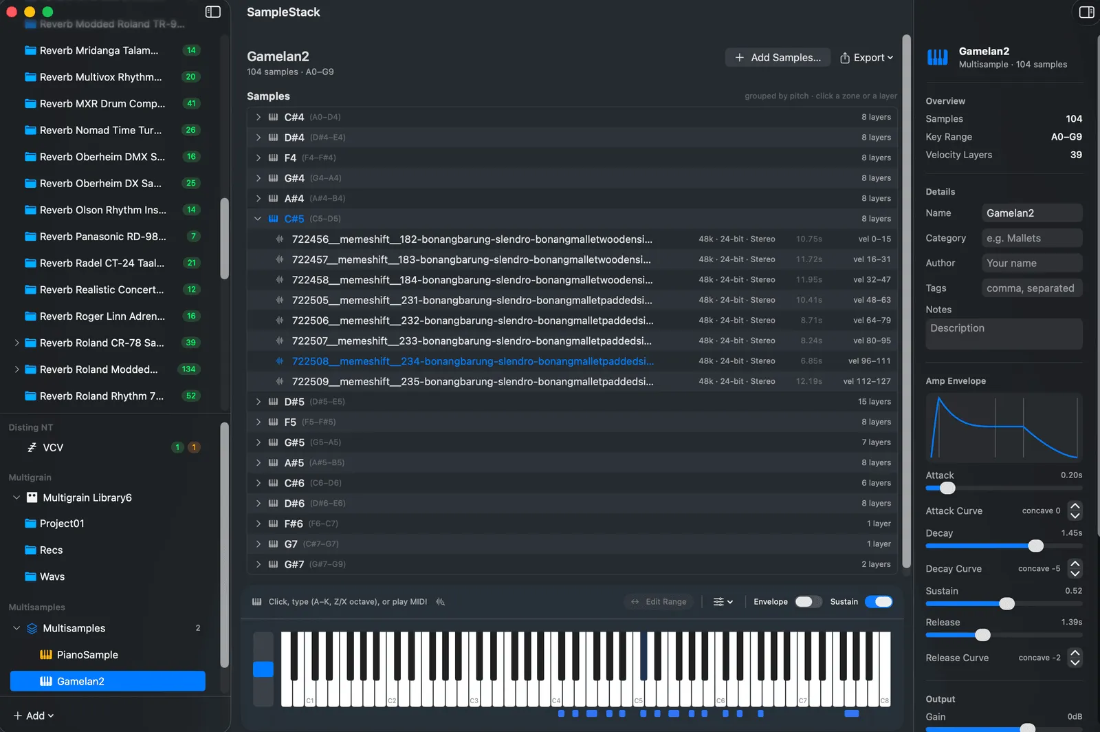 Samplestack