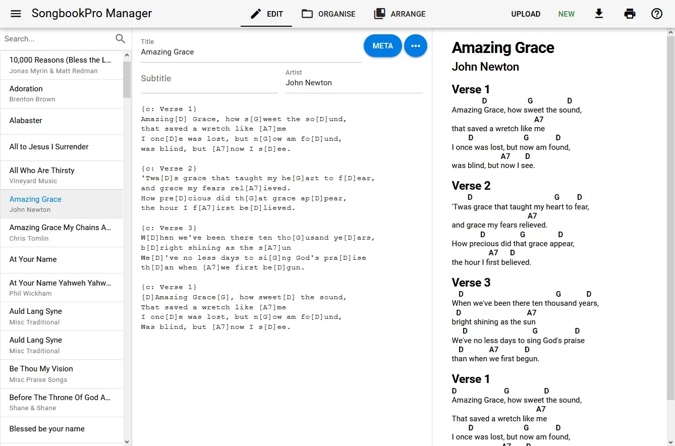 SongBookPro