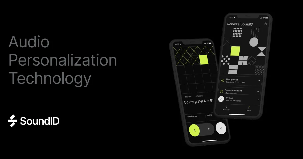 SoundID Personalization app