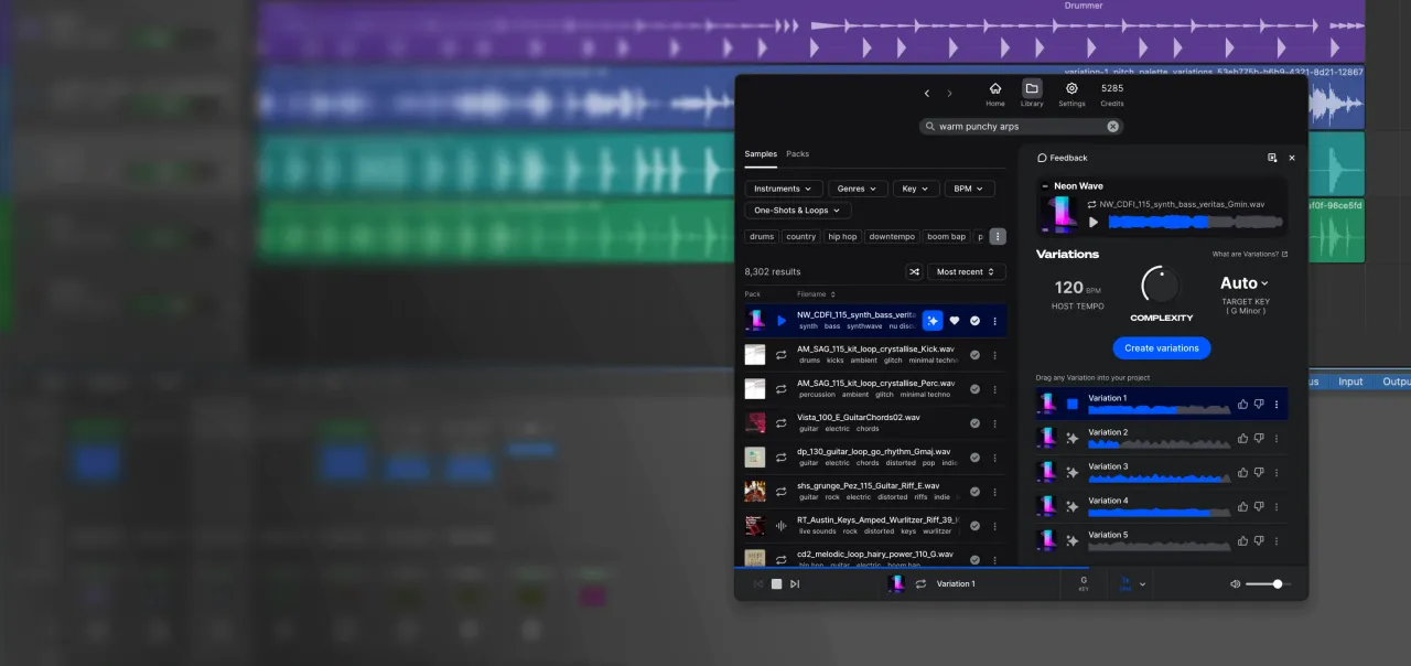 Splice Sounds Plugin (beta)