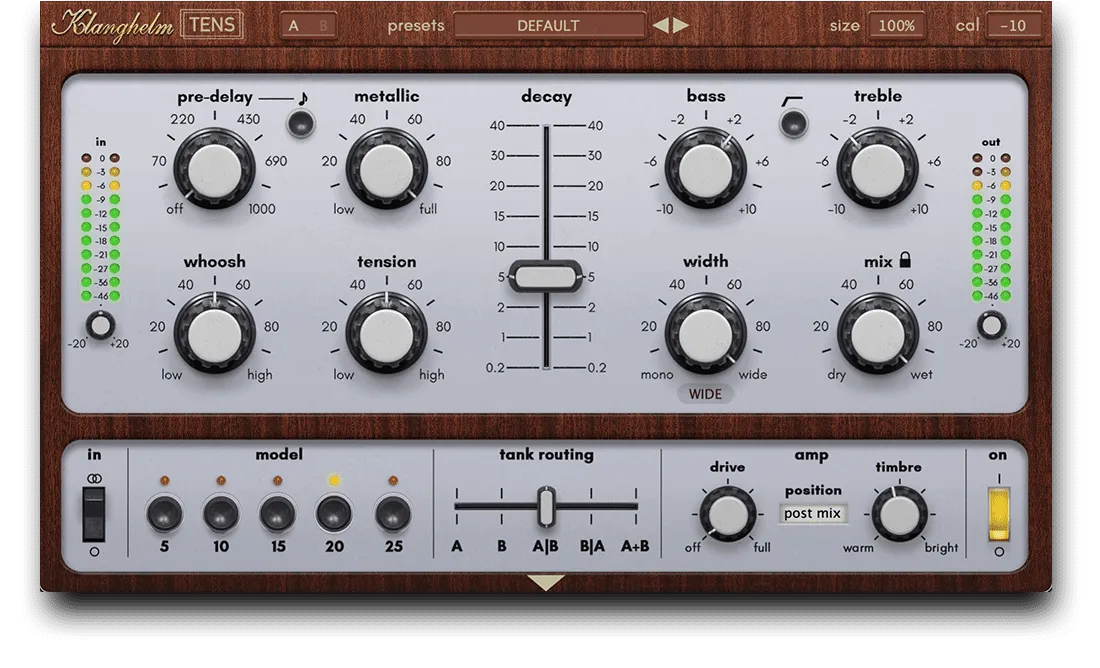 TENS studio spring reverb