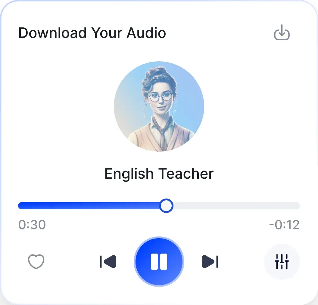 Text to Speech