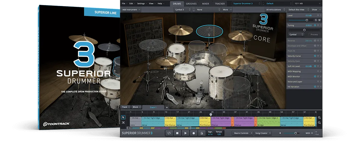 Toontrack Superior Drummer 3