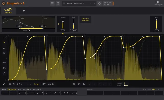 VolumeShaper